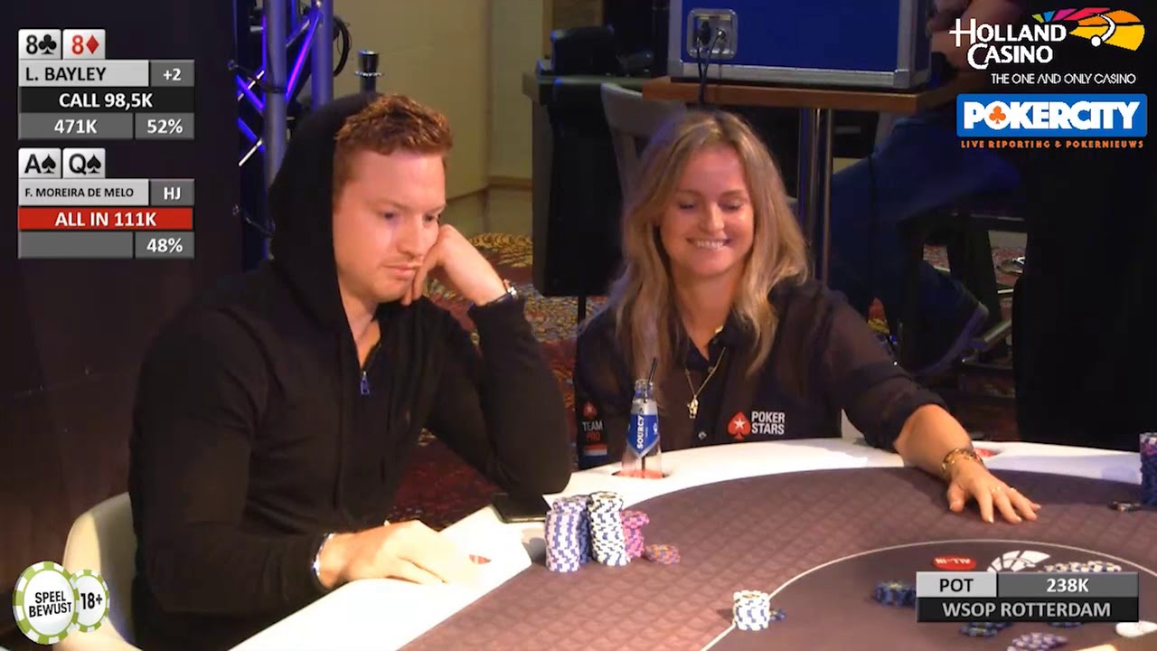 OH NEE! Fatima Moreira de Melo vliegt eruit op de bubble! - YouTube PokerCity