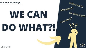 Name CSS Grid lines | CSS Grid Tutorial | Five-Minute Fridays