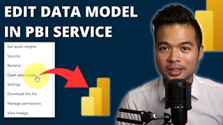 EDIT your DATA MODELS in POWER BI SERVICE // Beginners Guide to Power BI in 2023