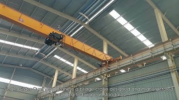 European Standard Single Girder Overhead Crane