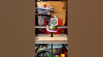 time-lapse of anet A6 3D printer #failed test of cheap 3d pen abs v1 #3dprint #3dprinter #timelapse