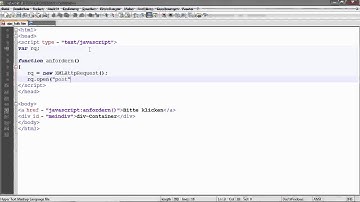Ein erstes Ajax-Programm erstellen - PHP 5.4 und MySQL 5.5