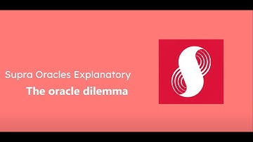 Supra Oracles Explanatory | The oracle dilemma