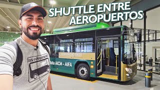 Viaja RÁPIDO entre AEROPUERTOS AIFA y el AICM a un precio INCREÍBLE! | Review #114