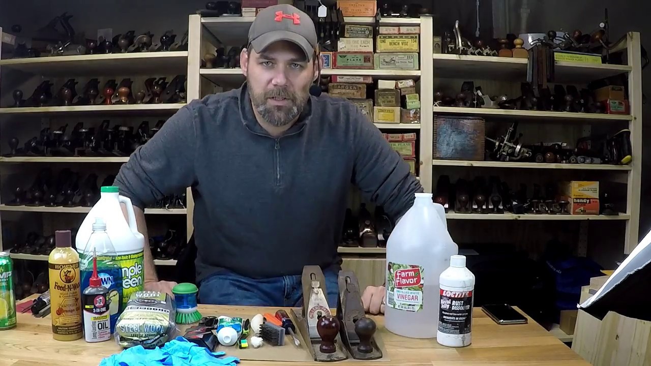 Cleaning a Collectible Hand Plane Properly 1 of 2 Two Part Series