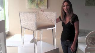 'Floral Lace Chair' designed by Jennifer McGarigle by Floral Art LA 5,409 views 11 years ago 53 seconds