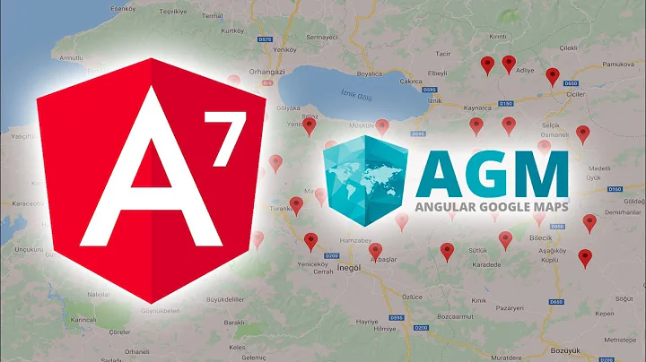 Angular 7 - Angular Google Maps (AGM) Kullanımı