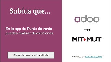 Como realizar devoluciones en el Punto de Venta de Odoo
