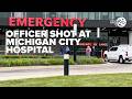 12-year veteran of LaPorte County Sheriff Dept shot at Michigan City hospital, suspect in custody