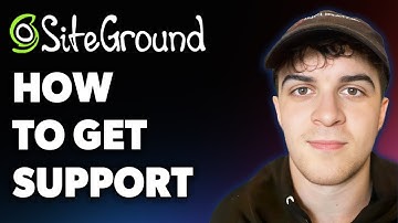 How to Get Support at Siteground (access Live Chat) (Full 2025 Guide)