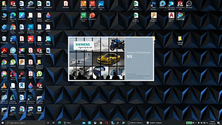 NX UG Intro and Creating Folder