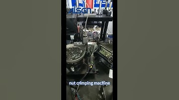 nut crimping machine #fullyautomaticmachine #automaticmachinery #machine