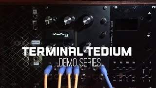 Terminal Tedium Vignette 1 - Automatonism 2.1 Chord Organ Patch with OLED support