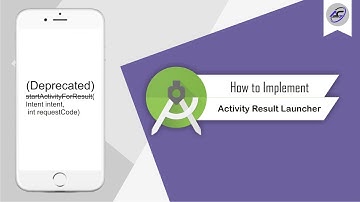 How to Implement Activity Result Launcher in Android Studio | ResultLauncher | Android Coding