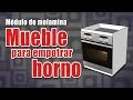 Mueble para el horno empotrado - COCINA MODULAR - Muebles de melamina - Carpintería Moderna