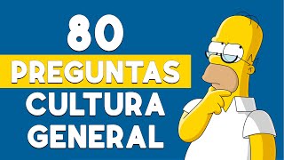 80 Preguntas de Cultura General con sus Respuestas 🔴🔴 ¿Cuánto Sabes Realmente?