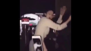 Selena gomez & demi lovato dancing along to work by rihanna