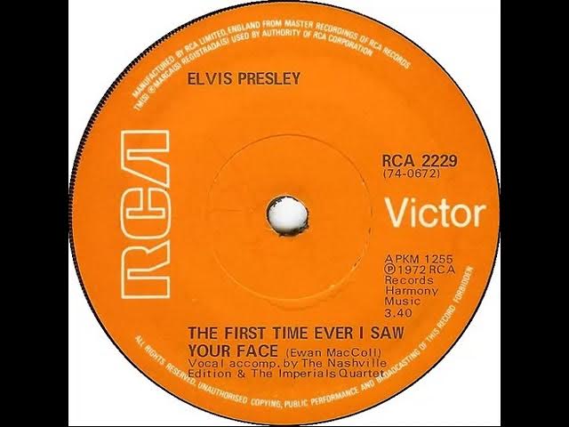 (78b) Elvis Presley - The First Time Ever I Saw Your Face