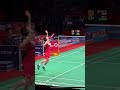 #shorts 桃田賢斗のスマッシュを0.2倍速にしたら...