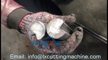 CNC Automatic Double End Pipe Chamfering Machine For Tube and Bar