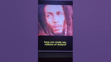 Thumbnail of Bob Marley speaks on being a Rich Man @phenomenonmoodmusic1623 #shorts #viral #bobmarley