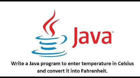#Java Basic||Write a Java program to enter temperature in Celsius and convert it into Fahrenheit.