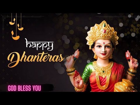 Happy Dhanteras Whatsapp status video song in 4k full screen | Laxmi, Ganesh & kuber Bhandari status