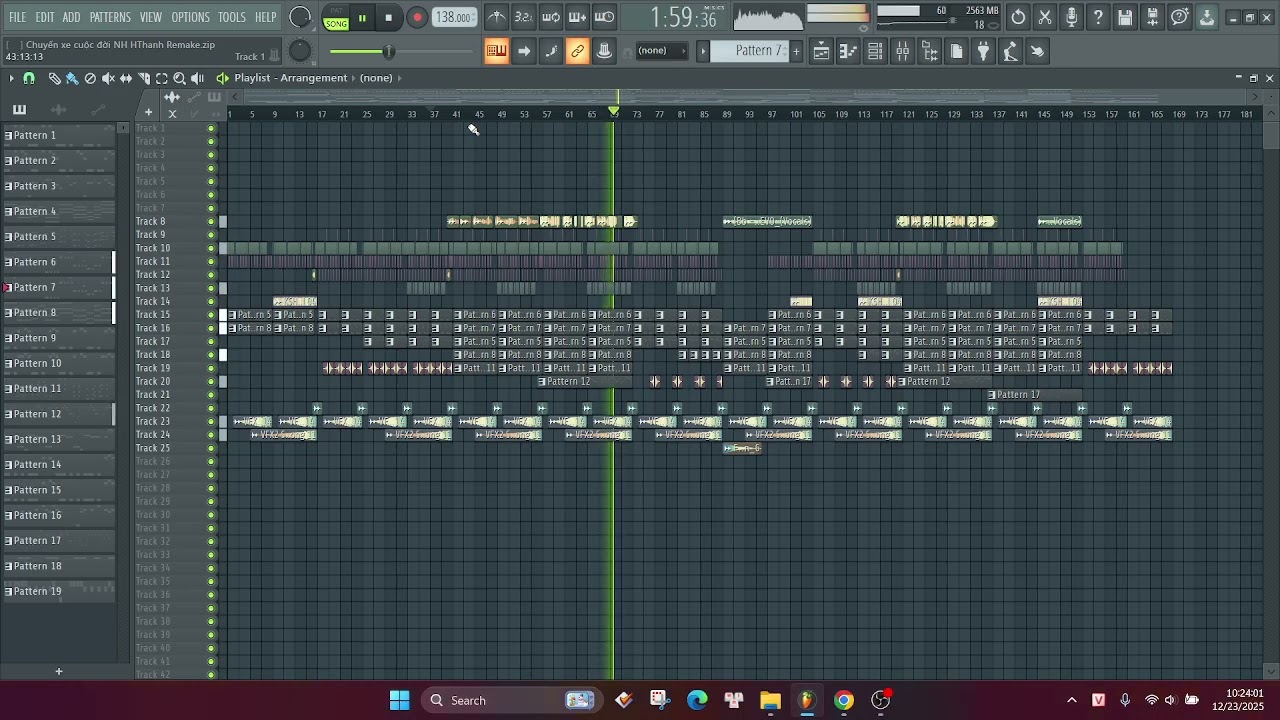 [FREE FLP] Chuyến xe cuộc đời NH HThanh Remake