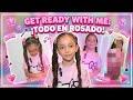 GET READY WITH ME: SOLO COLOR ROSADO💗🌸| ¡Mi día más PINK! 