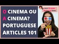 Portuguese Articles For Beginners - How to Know if A Word is Masculine or Feminine in Portuguese