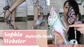 Unboxing Sophia Webster Butterfly & Wing Heels - Mod Shot