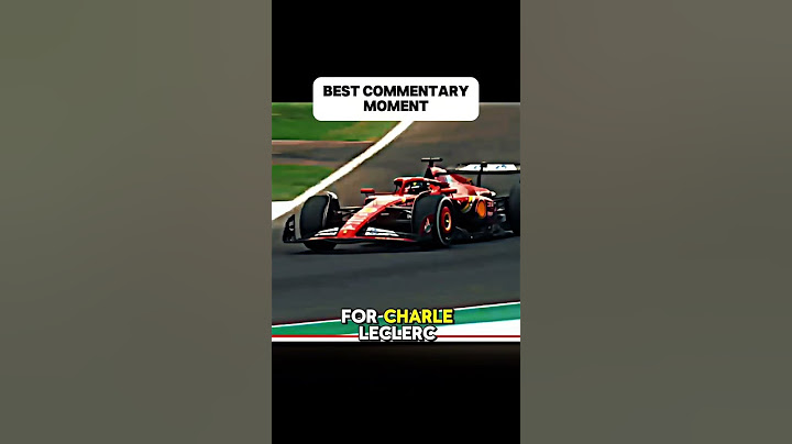 Best commentary moment| Charles leclerc wins monza
