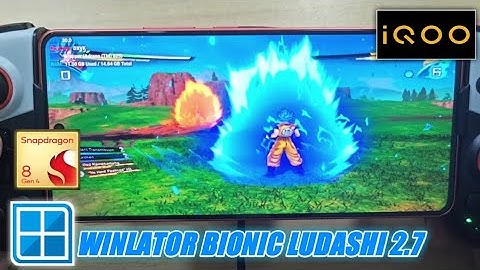 DRAGON BALL SPARKING ZERO - WINLATOR CMOD LUDASHI 2.7 IQOO NEO 10