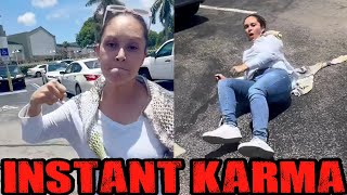 KAREN’S ATTACK INSTANTLY BACKFIRED | First Amendment Audit First Amendment Auditors Are Crazy