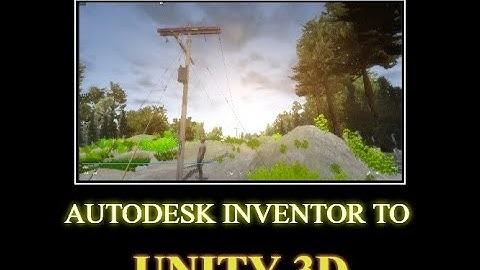 Autodesk Inventor To Unity 3D Screen Capture