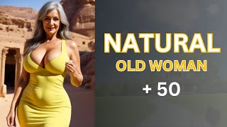 Natural older women over 50 Attractively Dressed Classy | Natural Older Ladies Over 60