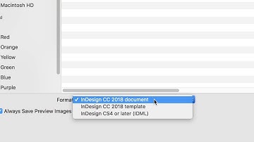 Adobe InDesign CC – Saving documents