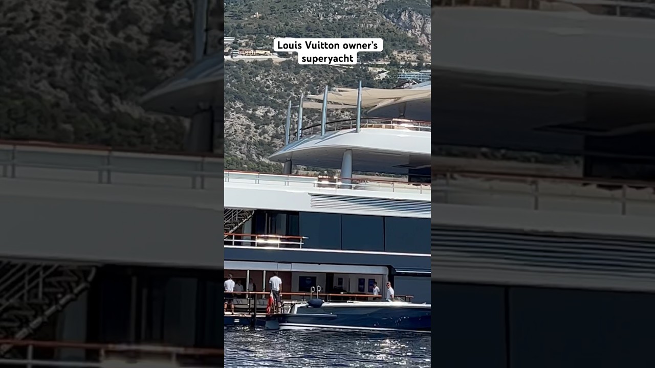 À qui appartient le Symphony, ce superyacht de 100 mètres de long amarré à  Monaco? - Monaco-Matin