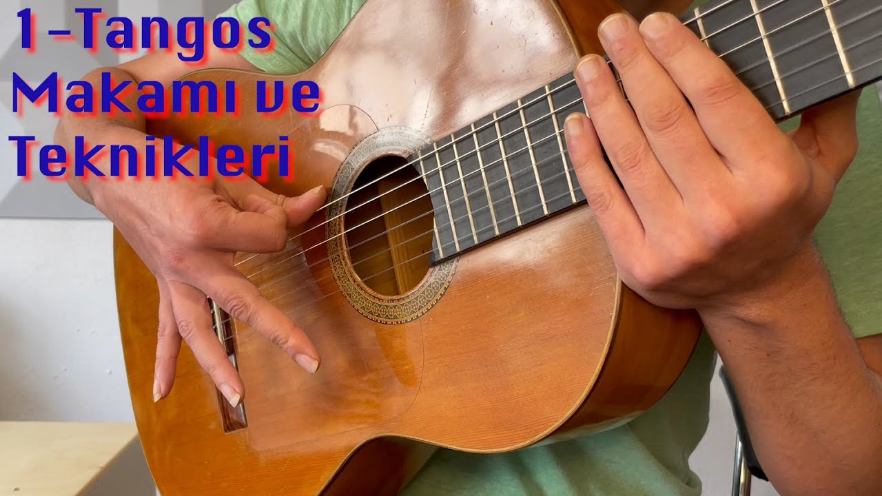 Acemiler için Flamenko Gitar Tangos 1 / İniciación a la Guitarra Flamenca - Tutorial por Tangos 1