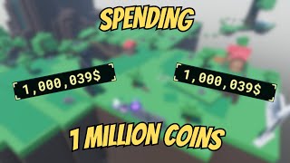 SPENDING 1 MILLION COINS IN SOL'S RNG!