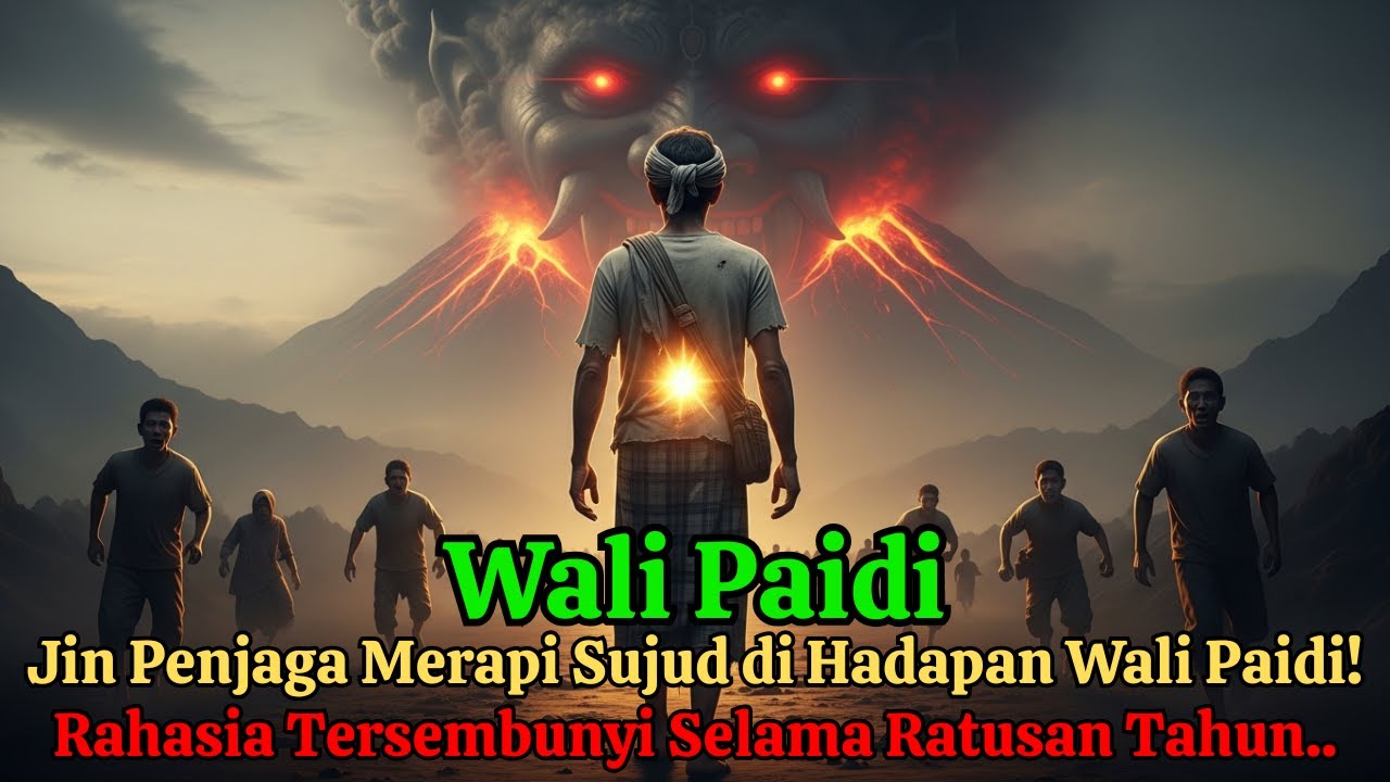 GEGER !! Jin Penjaga Merapi Bersujud di Hadapan Wali Paidi, Rahasia Tersembunyi Selama Ratusan Tahun