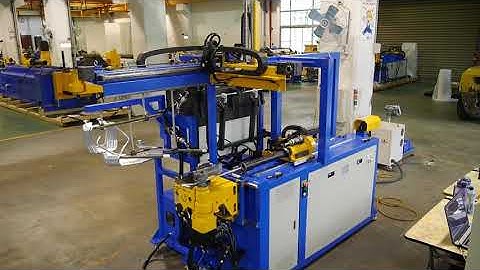 18 TDRE-LS CNC tube bender with automatic loading and unloading system