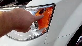 2011 Dodge Grand Caravan Front Running Light Bulb Replacement