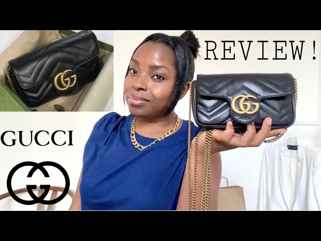 GG Marmont matelassé leather super mini bag review - Pretty Little Details