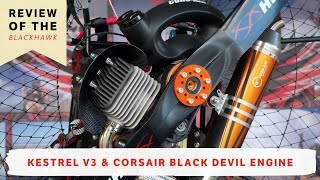 BlackHawk Kestrel V3 and Corsair Black Devil engine by BlackHawk Paramotor 8,775 views 4 years ago 23 minutes