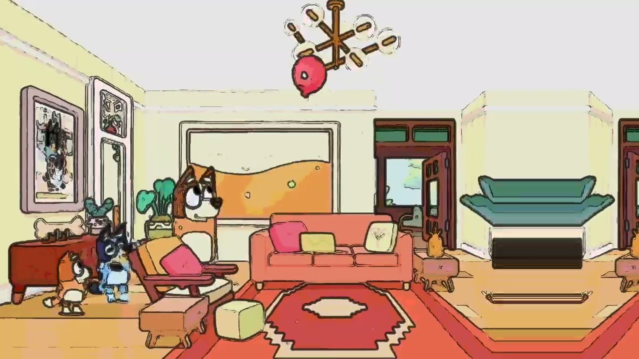 The Cutest Bluey Balloon Moment Ever 🥹🎈 / Kids Animation / Cute Little Paws 🐾