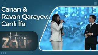 Canan & Rəvan Qarayev - Naz eyləyir, Sarı köynək - POPURİ - Canlı İfa - Həmin Zaur