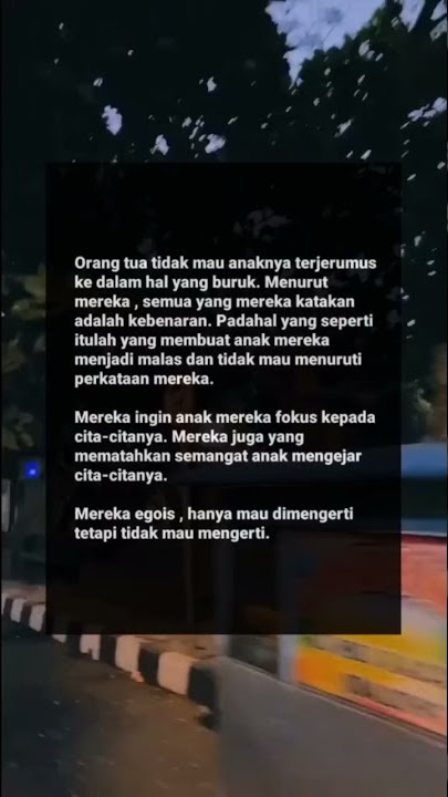 story wa korban'broken home :)