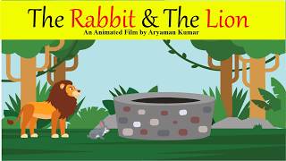 🦁🐰 The Lion & The Rabbit | Clever Rabbit Saves the Animals | Moral Story for Kids | AeKaey Creations