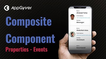 SAP Build Apps (Appgyver) Tutorial: Creating composite component step by step.